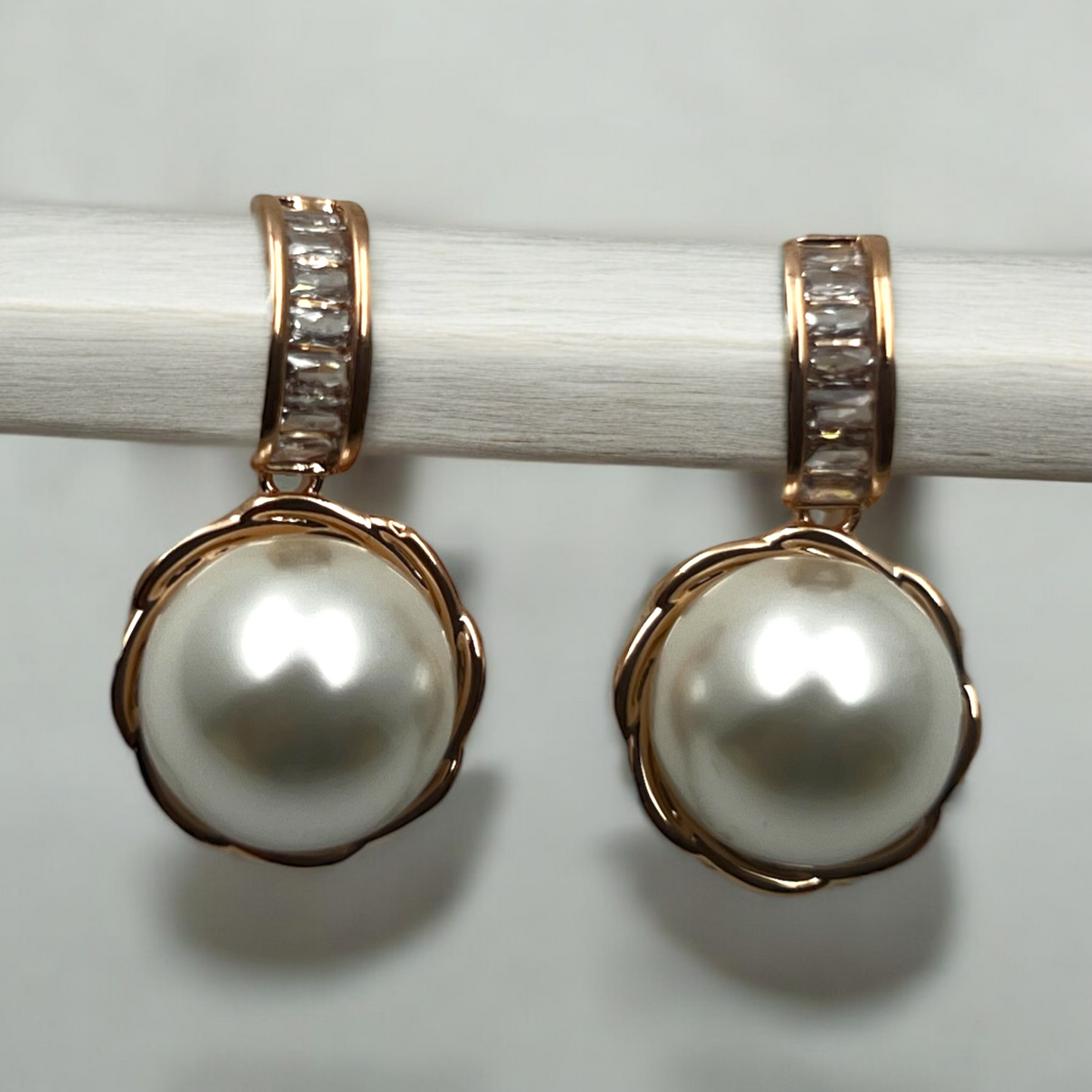 Classic Pearl Drop Earrings