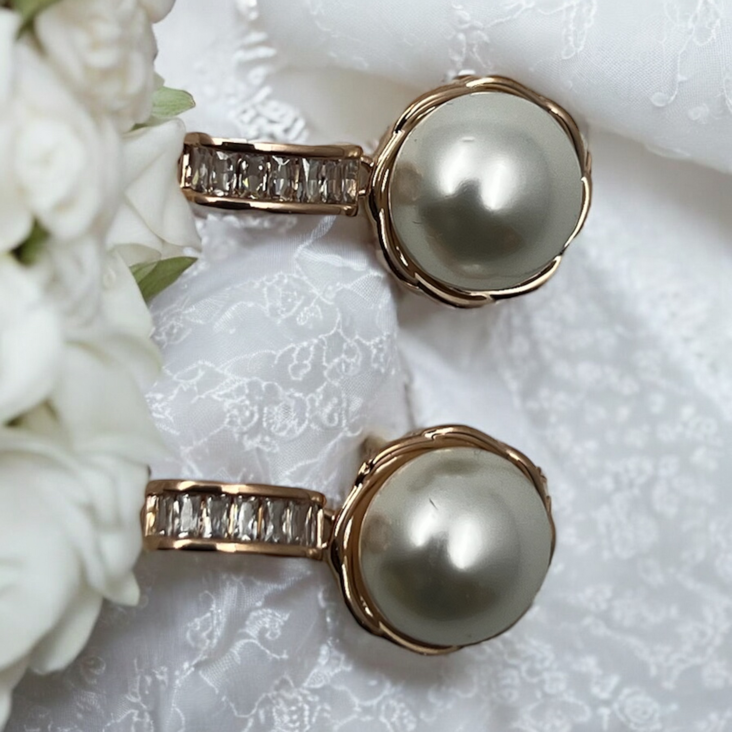 Classic Pearl Drop Earrings