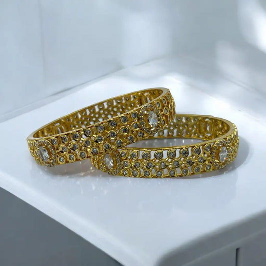 Imperial Sparkle Bangle Set