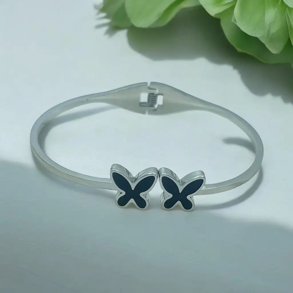 Silver Butterfly Bliss Bracelet